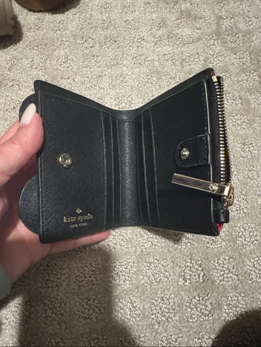 kate spade Disney Wallet with Red Polka Dot Bow - Picture 2 of 5